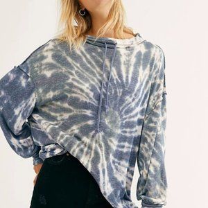 NWT Free People Best Catch Tie Dye Tee Size Small